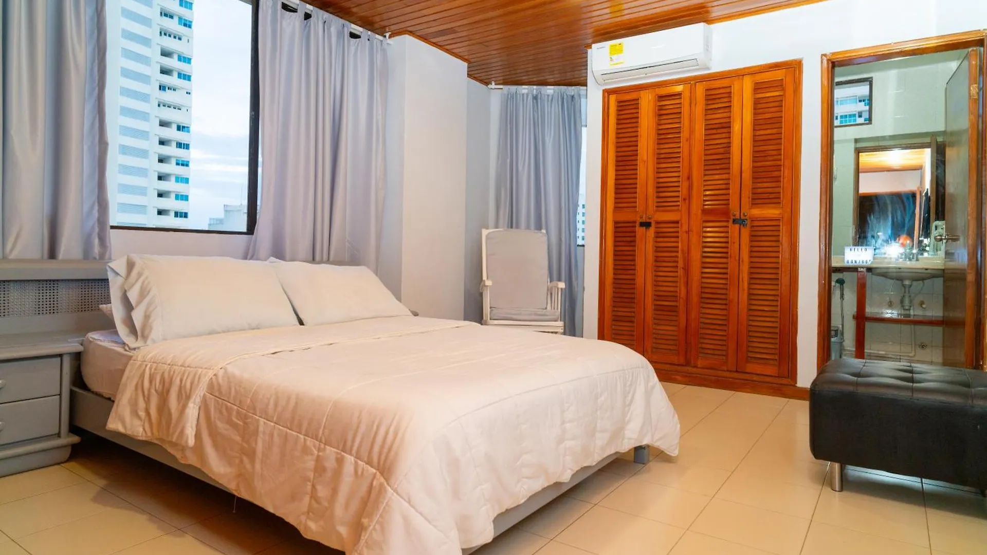 Homestay Habitacion Doble Bano Privado Cerca Al Mar Y Bahia Cartagena Colombia